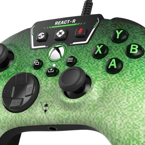 Vista 15 de Turtle Beach REACT-R Wired Game Controller Officially Licensed for Xbox Series X & S, Xbox One, and Windows 1011 PCs Pixel