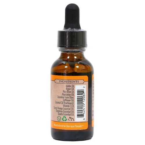 Vista 3 de Don Juan Libertine - Aceite y acondicionador para barba – 100% orgánico – Mezcla única de aceites naturales de jojoba, argán, vitamina E y más
