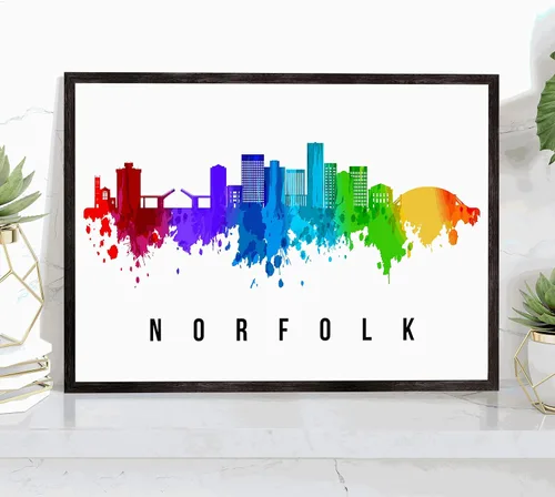 Vista 14 de Generic Póster de Albuquerque Skyline New Mexico, 12 x 18 pulgadas, perfecto para sala de estar, dormitorio, oficina