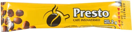 Vista 3 de Café Presto Instant Coffee de Nicaragua - (40 paquetes de 0.07 oz).