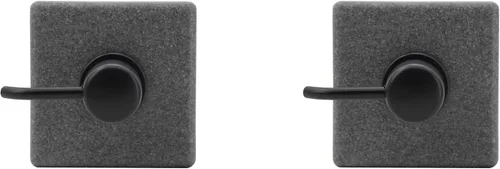 Vista 9 de Dispensador rectangular de resina para baño, champú y acondicionador de baño, botella de lavado corporal, diseño moderno de bomba recargable Gris