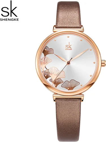 Vista 7 de SHENGKE Fashion Watch Simple Decent Casual Fashion Quartz Watch (Less is More) Watch