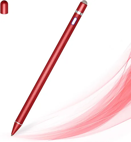 Vista 10 de Lápiz óptico activo para pantallas táctiles, doble punta para dibujo y escritura iOS y Android, lápiz digital de alta precisión para Apple iPhone