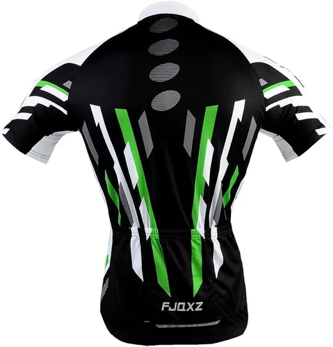Vista 3 de fjqxz Culotte corto de ciclismo para hombre con acolchado 3D Conjunto F011D Negro