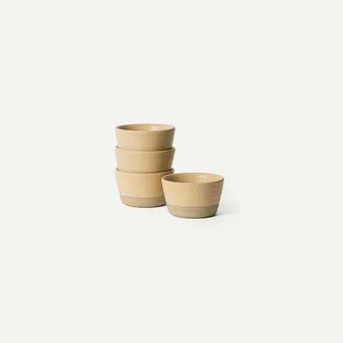 Vista 26 de Mora Micro Ramekins Juego de 4, Moldes de Cerámica para Hornear de 6 oz - Aptos para Microondas, Horno y Lavavajillas - Harvest