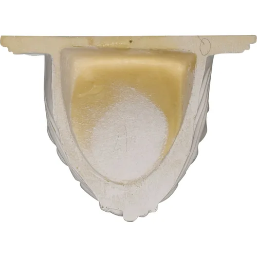 Vista 4 de Ekena Millwork SH10X06X07SH Estante decorativo de concha, 10 3/8 pulgadas de ancho x 6 pulgadas de profundidad x 7 3/8 pulgadas de alto