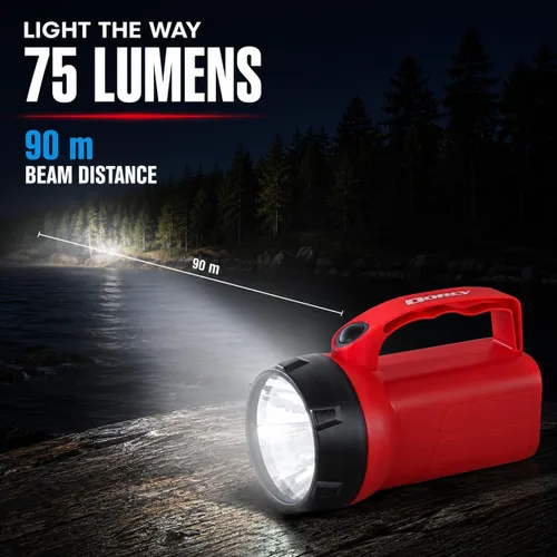 Vista 12 de Dorcy Linterna LED Flotante Impermeable de 35 Lúmenes con Luz de Emergencia, Colores Surtidos (41-2081)