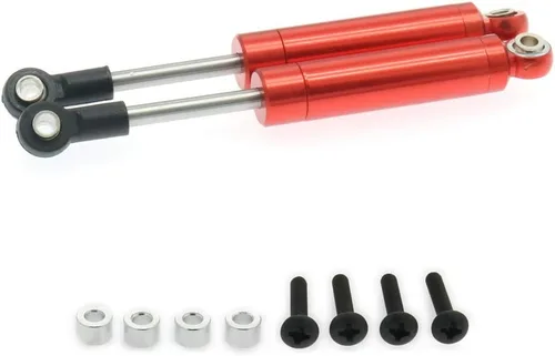 Vista 3 de Paquete de 4 amortiguadores de amortiguadores internos de 3.622 in para camión oruga 1/10 HSP HPI AXIAL Tamiya LOSI RC piezas mejoradas de metal