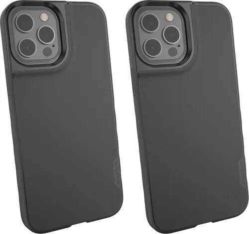 Vista 29 de Smartish® Funda delgada para iPhone 13 Pro - Gripmunk - [ligera + protectora] Funda de agarre fina - Black Tie Affair