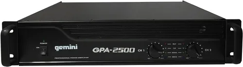 Vista 2 de Gemini Amplificador de potencia DJ profesional GPA-2500 3000W