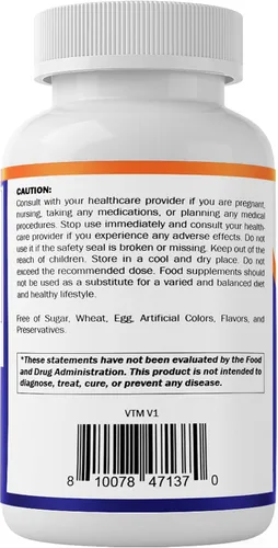 Vista 9 de Vitamatic Lactoferrin 250 mg, 60 Cápsulas Vegetales, Hecho en Estados