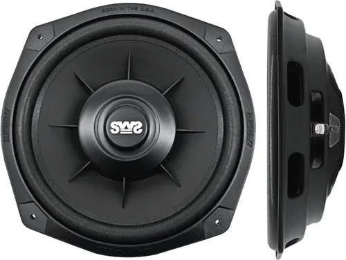 Vista 3 de Earthquake Sound SWS-8X - Subwoofer bajo el asiento con sistema de woofer superficial de 8 pulgadas, 4 ohmios (individual), color negro