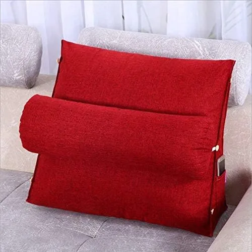Vista 4 de Cojín de cama ajustable para respaldo de TV, lectura de cama, decoración del hogar Café