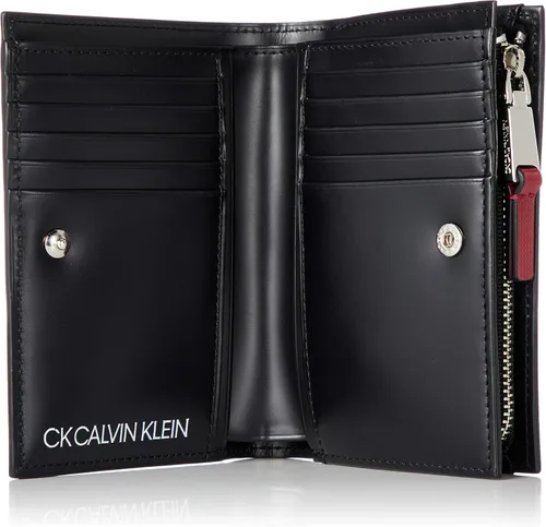 Vista 4 de ck Calvin Klein() Men's Letter Small Semi-Long Wallet