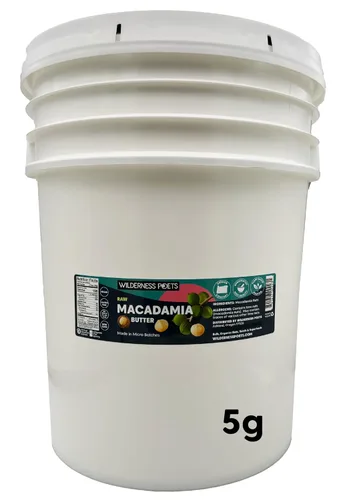 Vista 10 de Mantequilla de macadamia raw de Wilderness Poets