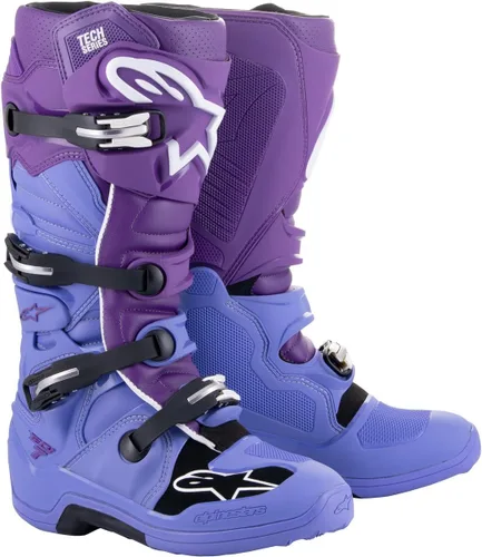 Vista 7 de Alpinestars Tech 7 Enduro Drystar Botas de motocross impermeables para hombre, comodidad mejorada, certificado CE
