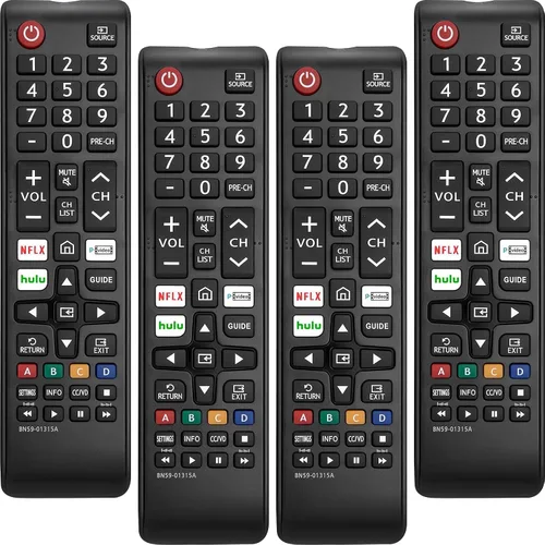 Vista 8 de 2 Pack for Samsung Smart TV Remote, Universal Control Replacement for Samsung 2019-2025 QLED Crystal UHD Smart TVs (NO Voice Function)