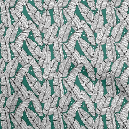 Vista 14 de oneOone Cotton Flex Black Fabric Tropical Craft Projects Decor Fabric Printed By The Yard 40 Inch Wide-7Y