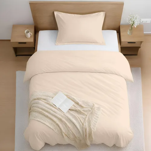 Vista 27 de Kotton Culture - Funda de edredón de microfibra prelavada de 1 pieza, tamaño individual, ropa de cama ultrasuave, ligera y transpirable, cierre