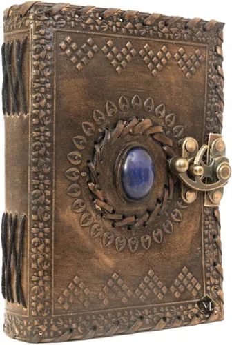 Vista 6 de Leather Journals - Cuaderno de bocetos para hombres y mujeres, diario genuino para escribir, 240 páginas, cuaderno de 5 x 7 pulgadas, cuaderno