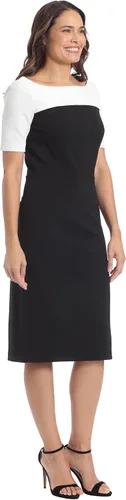 Vista 2 de London Times Funda con cuello bote para mujer