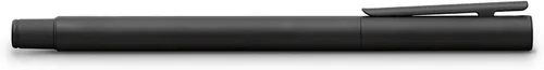 Vista 2 de Faber-Castell NEO Slim - Pluma estilográfica, color negro mate, ancho Elegant fountain pen with slim metal barrel and high-quality stainless steel