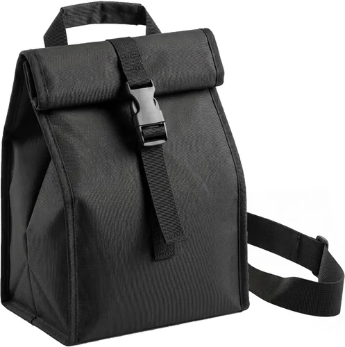 Vista 9 de ZM-YOUTOO Lonchera aislada plegable – Bolsa de almuerzo ligera y portátil con correa de hombro ajustable para hombres, mujeres, oficina, trabajo