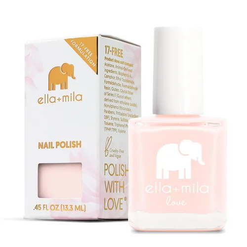 Vista 26 de ella+mila Esmalte de uñas profesional – Esmalte de uñas de secado rápido – Fórmula de larga duración y resistente al astillado