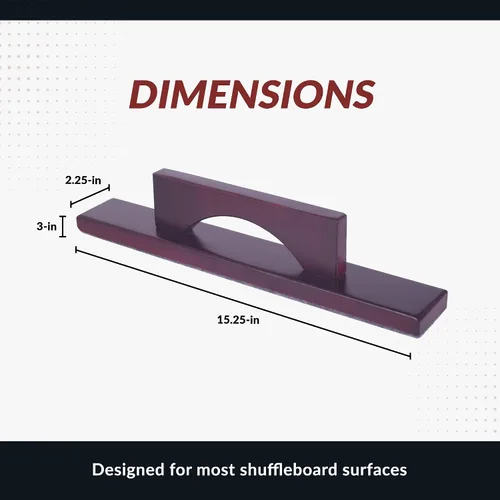 Vista 2 de Hathaway Cepillo de mesa de tejo – Mango de madera dura con base de fieltro suave – Herramienta de eliminación de cera rápida y fácil – Accesorios