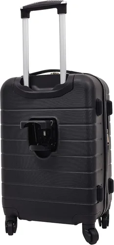Vista 3 de Wrangler Portavasos inteligente para equipaje y puerto USB, color verde azulado, juego de 2 piezas, Negro, Juego de 2 piezas