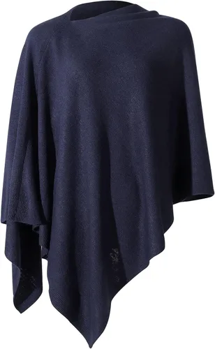 Vista 34 de Fomolom Ponchos para mujer, versátil, ligero, tejido sólido, chal envolvente, bufanda, accesorios para mujer