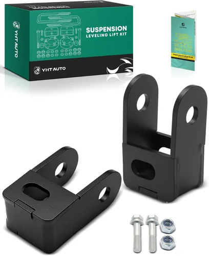 Vista 12 de YHTAUTO Kit de elevación de nivelación frontal de 1-3 pulgadas con herrajes compatible con modelos Chevy y GMC 2011-2019, Silverado Sierra 2500 HD