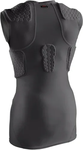 Vista 2 de McDavid Youth Sleeveless Padded Shirt, Compression 5-Pad Protective Tank, Football, Basketball, Baseball, Lacrosse