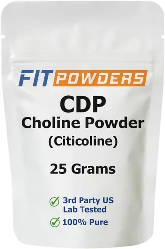 Vista 9 de Citicolina en polvo, colina CDP pura con cucharada (0.35 oz)
