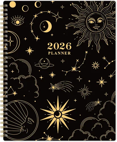 Vista 8 de Planificador 2026 – 9" x 11 pulgadas, Planificador de Calendario 2026 Semanal y Mensual, desde ENE. 2026 hasta DIC. 2026, Calendario/Planificador
