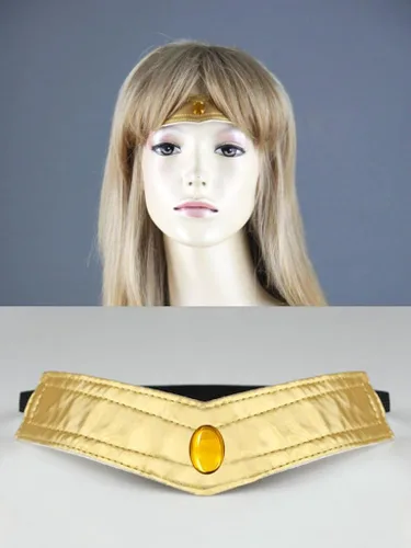 Vista 5 de OURCOSPLAY Disfraz de Sailor Moon Minako Aino Venus para mujer, uniforme