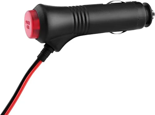 Vista 7 de Enchufe para encendedor de cigarrillos de automóvil, conector de encendedor de cigarrillos de 12 V-24 V, fusible de interruptor de encendido