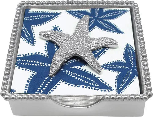 Vista 6 de Mariposa Juego de servilletas de bambú de piña tropical plata brillante regalos Servilleteros y juegos de pesas Aluminio SANDCAST