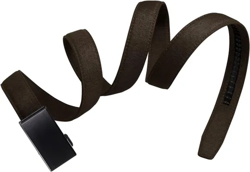 Vista 52 de Mission Belt Cinturón de trinquete de cuero para mujer, colección de cuero de 1.181 in oro/cuero negro