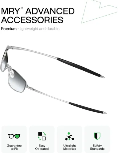 Vista 3 de Mryok Reemplazo Earsocks para gafas de sol Oakley Square Wire 2 (2014) - Opciones