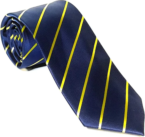 Vista 64 de Scott Allan - Corbatas de rayas para hombre - Corbata tejida para hombre