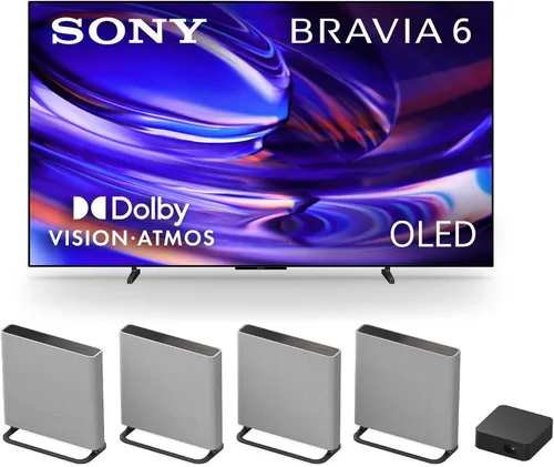 Vista 26 de Sony 65 pulgadas BRAVIA 6 OLED 4K HDR Smart Google TV con Gemini (K-65A60)