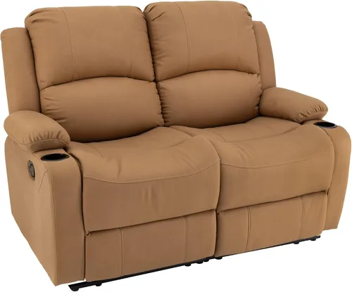 Vista 14 de Camper Comfort Asientos reclinables de pared de 58 pulgadas Sofá reclinable doble Sofá RV Asientos de teatro Muebles