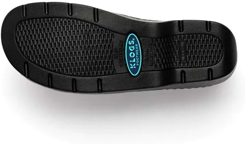 Vista 3 de Footwear Nápoles cuero cerrado espalda enfermera Zueco