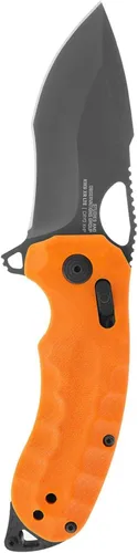 Vista 7 de SOG KIKU XR LTE - Cuchillos plegables ambidiestros ligeros para exteriores de gran formato Hoja de acero CTS XHP Mecanismo de bloqueo XR
