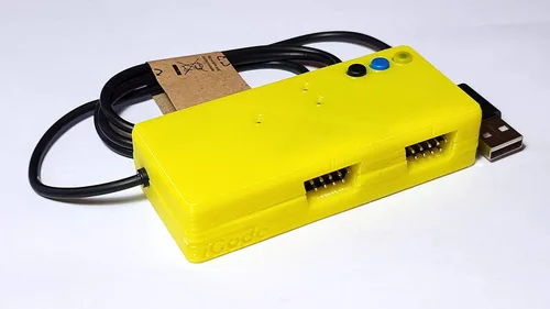 Vista 2 de Adaptador USB para Atari Joystick, Paddle, Conducción por iCode, Convertidor de Puertos DB9 Duales, Edición Pro Plus