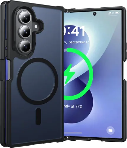 Vista 18 de Funda para Samsung Galaxy 8 Fold Z compatible con MagSafe, transparente