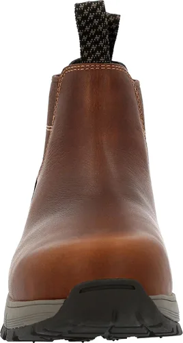 Vista 3 de Georgia Boot mens Georgia Boot Eagle Trail Waterproof Alloy Toe Chelsea Work Boot
