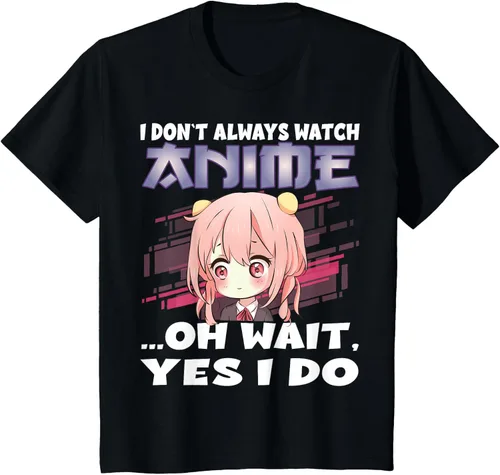 Vista 38 de Ver camiseta japonesa de anime con estampado de anime Girl, Negro, S