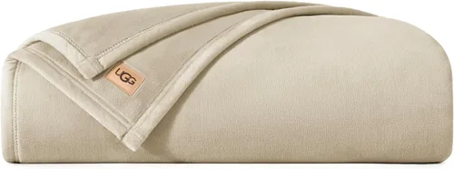 Vista 17 de UGG Coco - Manta acogedora para sofá y cama, 50 x 70 pulgadas, color negro (tinta)